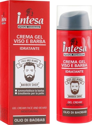 Intesa Крем-гель для обличчя і бороди, 50 мл