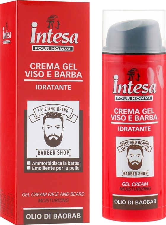 Intesa Крем-гель для обличчя і бороди, 50 мл