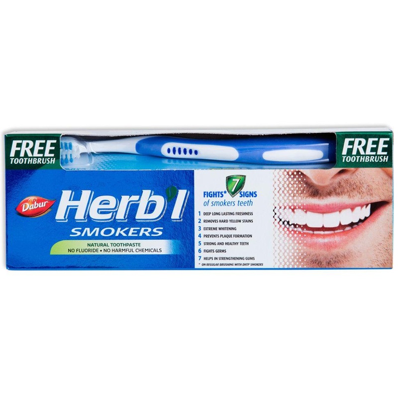 Dabur Herbal Зубна паста для курців, 150 г