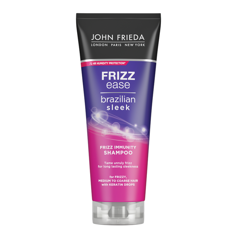 JF Frizz Ease Brazilian sleek Шампунь для волосся, 250 мл