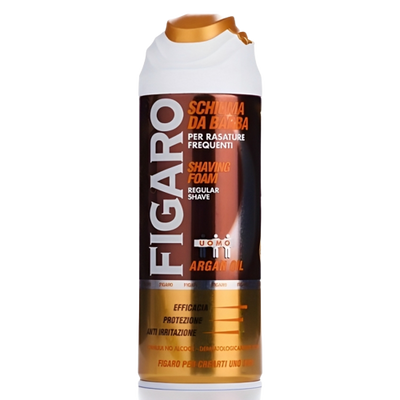 Figaro Піна для гоління з маслом Аргана, 400 мл