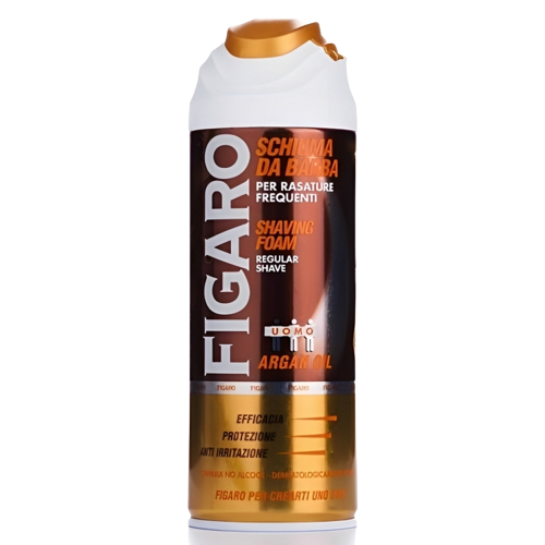 Figaro Піна для гоління з маслом Аргана, 400 мл