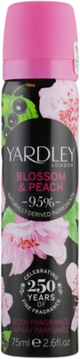 Yardley Дезодорант Blossom & Peach, 75 мл