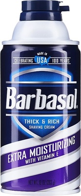 Barbasol Extra Moisturizing Піна-Крем Екстра зволоження, 198 г