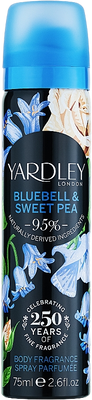 Yardley Дезодорант Blueebell & Sweetpea, 75 мл