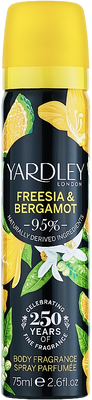 Yardley Дезодорант Freesia & Bergamot, 75 мл