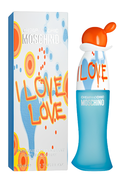 Moschino I love love дезодорант-спрей, 50 мл