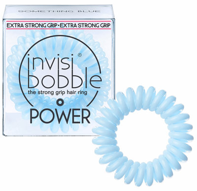 Invisibobble Резинка-браслет для волосся срібно-голуба