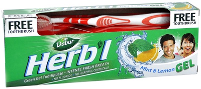 Dabur Herbal Зубна паста М'ята-Лимон, 150 г