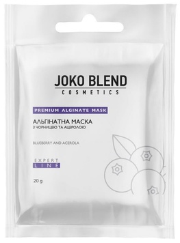 Joko Альгінатна маска чорниця ацерола, 20 г