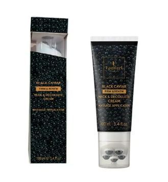 Famirel Black Caviar Крем для шиї та декольте з аплікатором, 100 мл