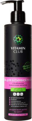 Vitamin Club Гель для інтимної гігієни з бісабололом, 250 мл