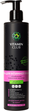 Vitamin Club Гель для інтимної гігієни з бісабололом, 250 мл