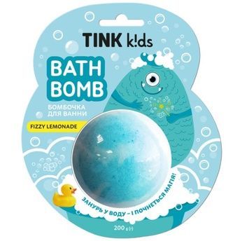 Tink Kids Бомбочка для ванни Fizzy Lemonade, 200 г