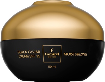 Famirel Black Caviar Зволожувальний крем для обличчя SPF 15, 50 мл