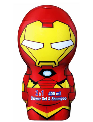 Marvel Iron Man 2D Шампунь-Гель для душу, 400 мл