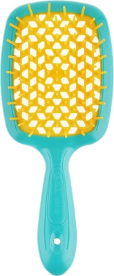 Janeke Superbrush щітка для волосся, бірюзово-жовта