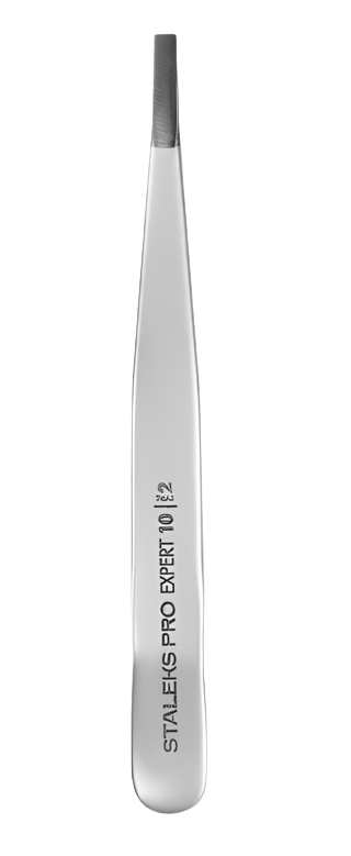 СТ TE-10/2 Пінцет для брів (вузькі прямі кромки)