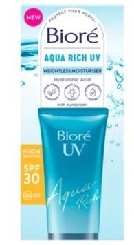 Biore Крем зволожуючий Aqua Rich (SPF30), 50 мл