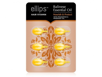 Ellips Вітаміни для волосся Nourish&Protect (6*1мл), 6*1 мл