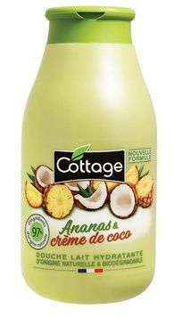 Cottage Молочко для душу "Ананас та Кокосове молочко", 250 мл