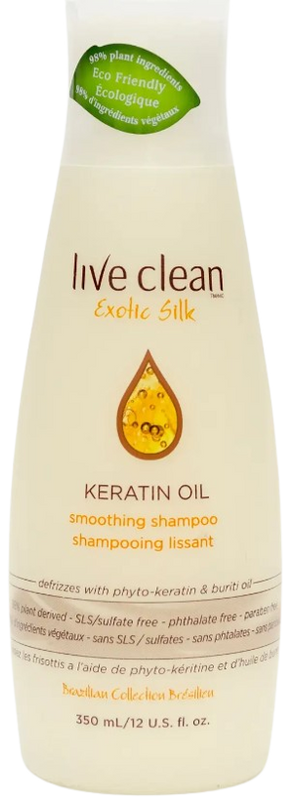 Live Clean Exotic Nectar Шампунь для відновлення волосся, 350 мл