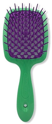 Janeke Superbrush щітка для волосся, зелено-фіолетова