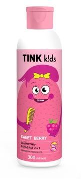 Tink Kids Шампунь-бальзам Sweet Berry, 300 мл