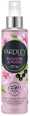 Yardley Парфум-спрей для тіла-вол. Cherry Blossom & Peach, 200 мл
