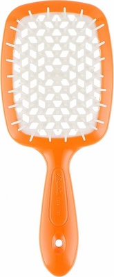 Janeke Superbrush щітка для волосся, оранжева + біла