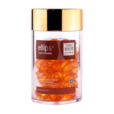 Ellips Вітаміни для волосся With Ginseng&Honey Oil (50*1мл), 50*1 мл