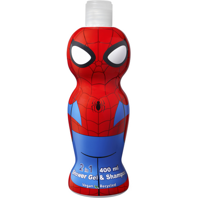 Marvel Spider-Man 1D Шампунь-Гель для душу, 400 мл