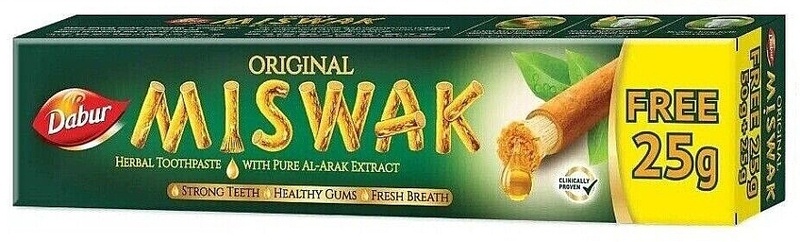 Dabur Зубний гель Miswak трав'яний, 75 г