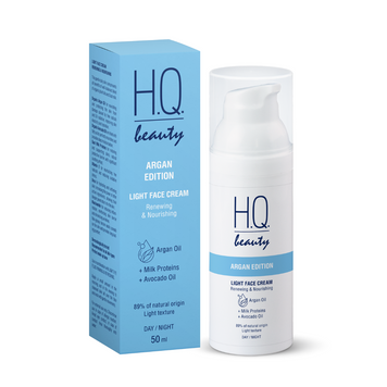 H.Q. Beauty Argan Легкий крем для обличчя, 50 мл