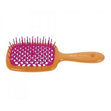 Janeke Superbrush щітка для волосся, оранжева-фуксія