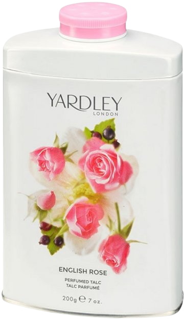 Yardley Тальк для тіла Rose 200 г, 200 г