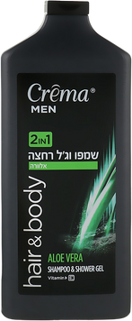 Crema Men Шампунь-Гель для душу Aloe Vera, 700 мл