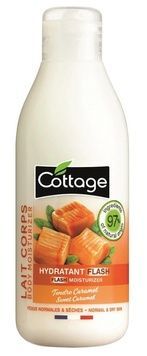 Cottage Молочко для сухої шкіри тіла "Солодка Карамель", 200 мл