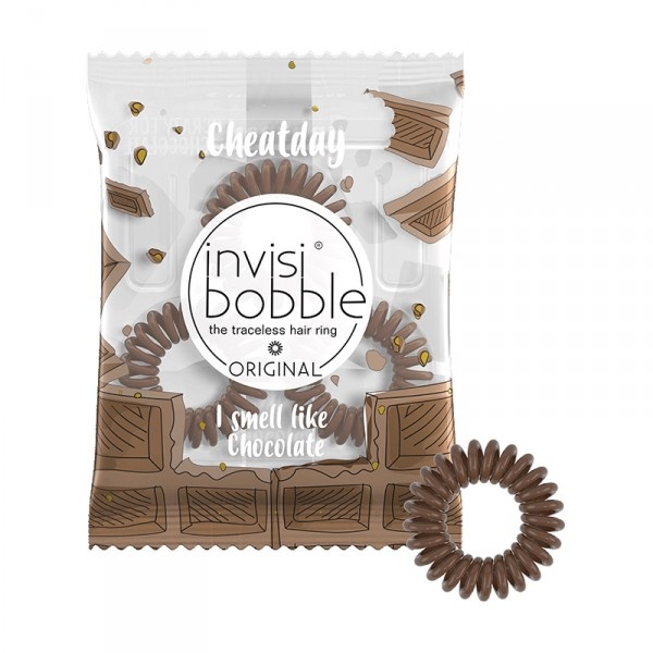 Invisibobble NEW Резинка-браслет для волосся original Chocolate